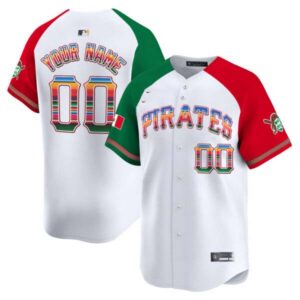 Pittsburgh Pirates Mexico Vapor Premier Limited Custom Jersey – All Stitched