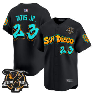 Men’s San Diego Padres ‘Graffiti Barrio Edition’ Vapor Premier Limited Jersey – All Stitched