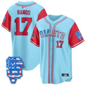 Men’s San Francisco Giants 2025 Fourth of July Vapor Premier Limited Jersey – All Stitched