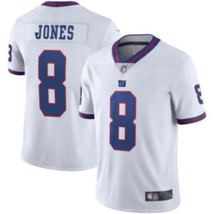 Daniel Jones Giants Vapor Untouchable Color Rush Jersey – All Stitched