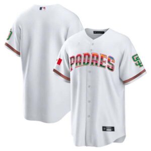 San Diego Padres Mexico Cool Base Limited Jersey – All Stitched