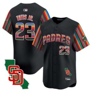 Men’s Padres Mexico California Patch Vapor Premier Limited Jersey V6 – All Stitched
