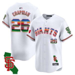 Men’s San Francisco Giants Mexico California Patch Vapor Premier Limited Jersey – All Stitched