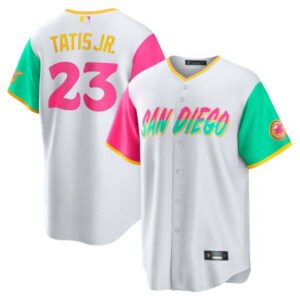 Fernando Tatis Jr. San Diego Padres City Connect Jersey – All Stitched