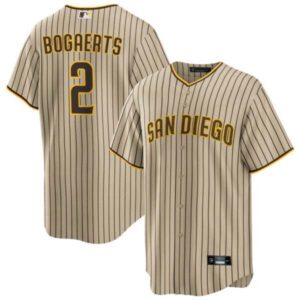 Men’s Xander Bogaerts San Diego Padres Jersey – All Stitched