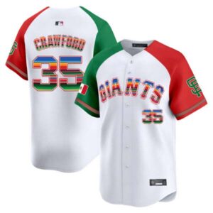 Men’s San Francisco Giants Mexico Vapor Premier Limited Jersey – All Stitched