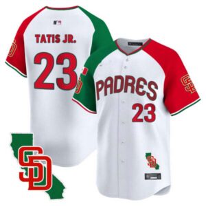 Men’s Padres Mexico California Patch Vapor Premier Limited Jersey V4 – All Stitched