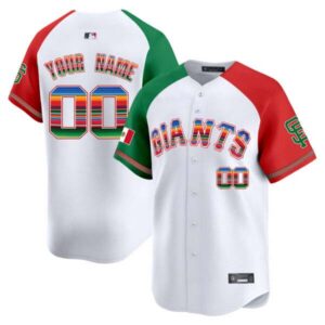 San Francisco Giants Mexico Vapor Premier Limited Custom Jersey – All Stitched