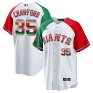 Men’s Giants Mexico Cool Base Limited Jersey – All Stitched