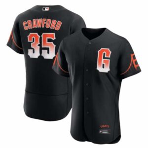 Men’s Giants 2023 Black City Connect Jersey – All Stitched
