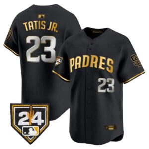 Men’s Padres 2024 Spring Training Patch Vapor Premier Limited Jersey – All Stitched