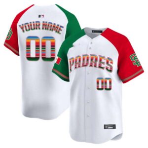 San Diego Padres Mexico Premier Limited Custom Jersey – All Stitched
