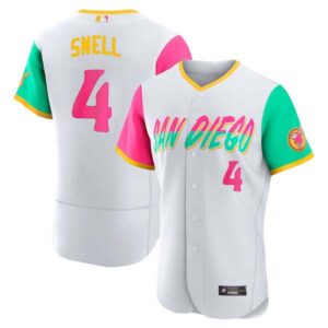 San Diego Padres Flex Base “Vibrant” City Connect Jersey 2022 – All Stitched