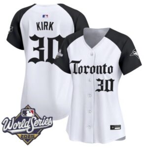 Women’s Toronto Blue Jays 2025 World Series Vapor Premier Limited Jersey – Gothic North Edition – All Stitched