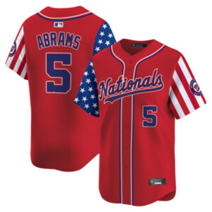 Men’s Washington Nationals 2025 Independence Day Vapor Premier Limited Jersey – All Stitched