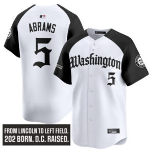 Men’s Washington Nationals ‘Gothic Capitol Edition’ Vapor Premier Limited Jersey – All Stitched