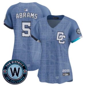 Women’s Washington Nationals 2025 City Connect Vapor Premier Limited Jersey – Stitched