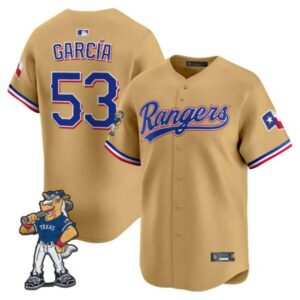 Texas Rangers – Rangers Captain Patch Vapor Premier Limited Jersey – All Stitched