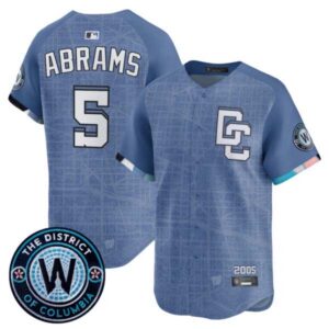 Men’s Washington Nationals 2025 City Connect Vapor Premier Limited Jersey – Stitched
