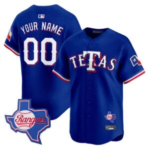 Texas Rangers ‘Tetas’ Vapor Premier Limited Custom Jersey – All Stitched