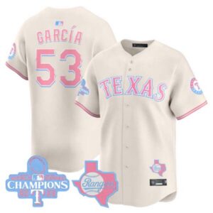 Unisex Texas Rangers Bubblegum Pink Vapor Premier Limited Jersey – All Stitched