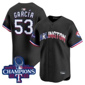 Men’s Texas Rangers Arlington Champions Vapor Premier Limited Jersey – All Stitched