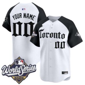 Toronto Blue Jays 2025 World Series Vapor Premier Limited Custom Jersey – Gothic North Edition – All Stitche