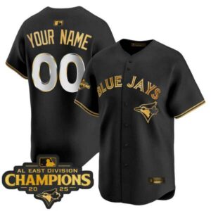 Toronto Blue Jays 2025 AL East Division Champions Vapor Premier Limited Custom Jersey – All Stitched