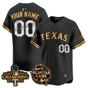 Texas Rangers 2024 All Star Game Patch Vapor Premier Limited Custom Jersey – All Stitched