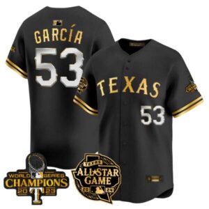 Men’s Texas Rangers 2024 All Star Game Patch Vapor Premier Limited Jersey – All Stitched