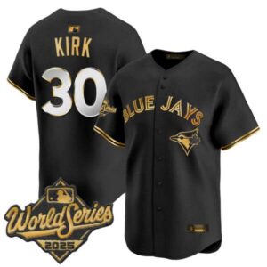 Men’s Toronto Blue Jays 2025 World Series Vapor Premier Limited Jersey – All Stitched