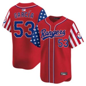 Men’s Texas Rangers 2024 Independence Day Vapor Premier Limited Jersey – All Stitched
