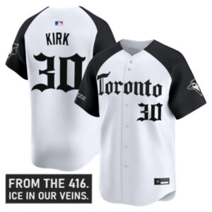 Men’s Toronto Blue Jays ‘Gothic North Edition’ Vapor Premier Limited Jersey – All Stitched
