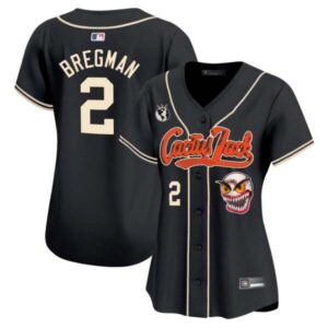 Women’s Houston Astros Cactus Jack Vapor Premier Limited Jersey – Stitched
