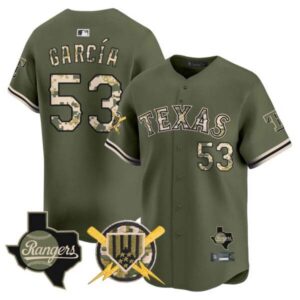 Men’s Texas Rangers Armed Forces Day Vapor Premier Limited Jersey – All Stitched