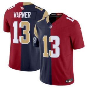 Kurt Warner Split Vapor Limited Jersey – All Stitched