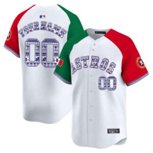 Houston Astros Mexico Vapor Premier Limited Custom Jersey V2 – All Stitched