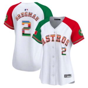 Women’s Houston Astros Mexico Vapor Premier Limited Jersey – All Stitched