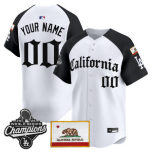 Los Angeles Dodgers “California Gothic Edition” Vapor Premier Limited Custom Jersey – All Stitched
