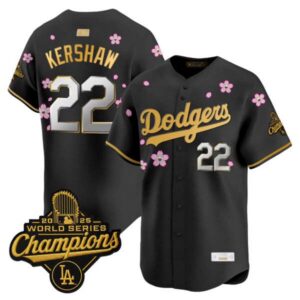 Men’s Los Angeles Dodgers “Tokyo Series x Gold Collection” Vapor Premier Limited Jersey – All Stitched