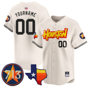 Houston Vapor Premier Limited Jersey – All Stitched