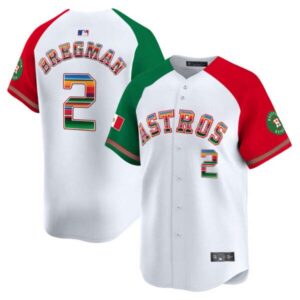 Men’s Houston Astros Mexico Vapor Premier Limited Jersey – All Stitched