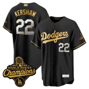 Men’s Los Angeles Dodgers “Gold Collection” Premier Limited Jersey – All Stitched