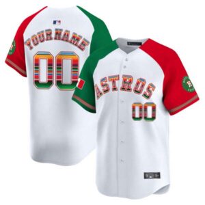 Houston Astros Mexico Vapor Premier Limited Custom Jersey – All Stitched