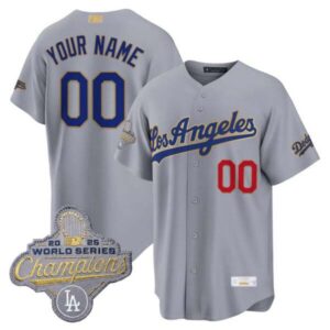 Los Angeles Dodgers Custom Jersey – All Stitched