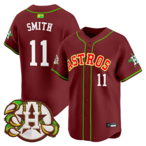 Men’s Houston Astros x Hopadillo Karbach Brewing Co. Vapor Premier Limited Jersey – All Stitched