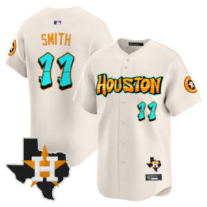 Men’s Houston Astros ‘Graffiti H-Town Edition’ Vapor Premier Limited Jersey – All Stitched