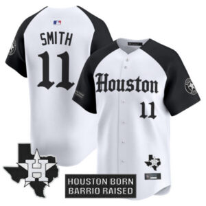 Men’s Houston Astros ‘Gothic Edition’ Vapor Premier Limited Jersey V2 – All Stitched