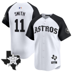 Men’s Houston Astros ‘Old English Edition’ Vapor Premier Limited Jersey – All Stitched