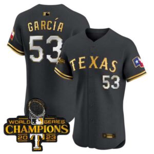 Men’s Texas Rangers World Series Champions Vapor Premier Elite Jersey – All Stitched